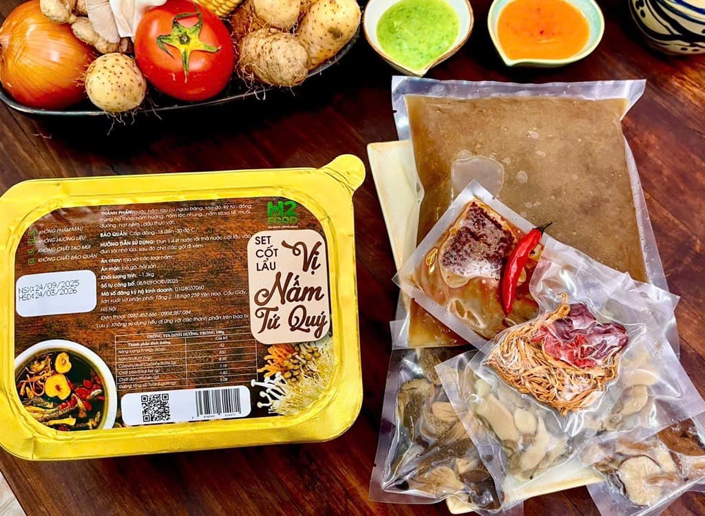 SET Lẩu Nấm Tứ Quý