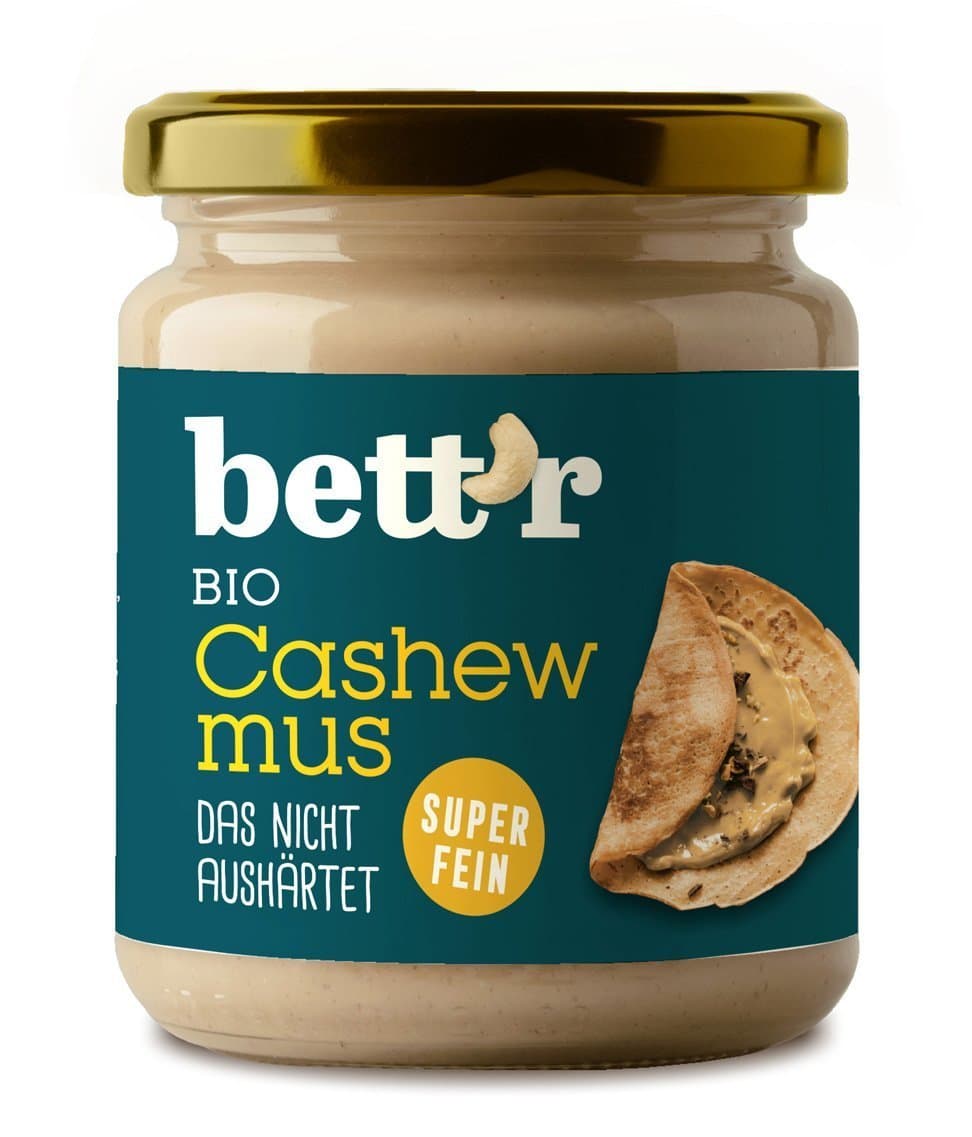 Bơ hạt điều hữu cơ Bett'r 250g