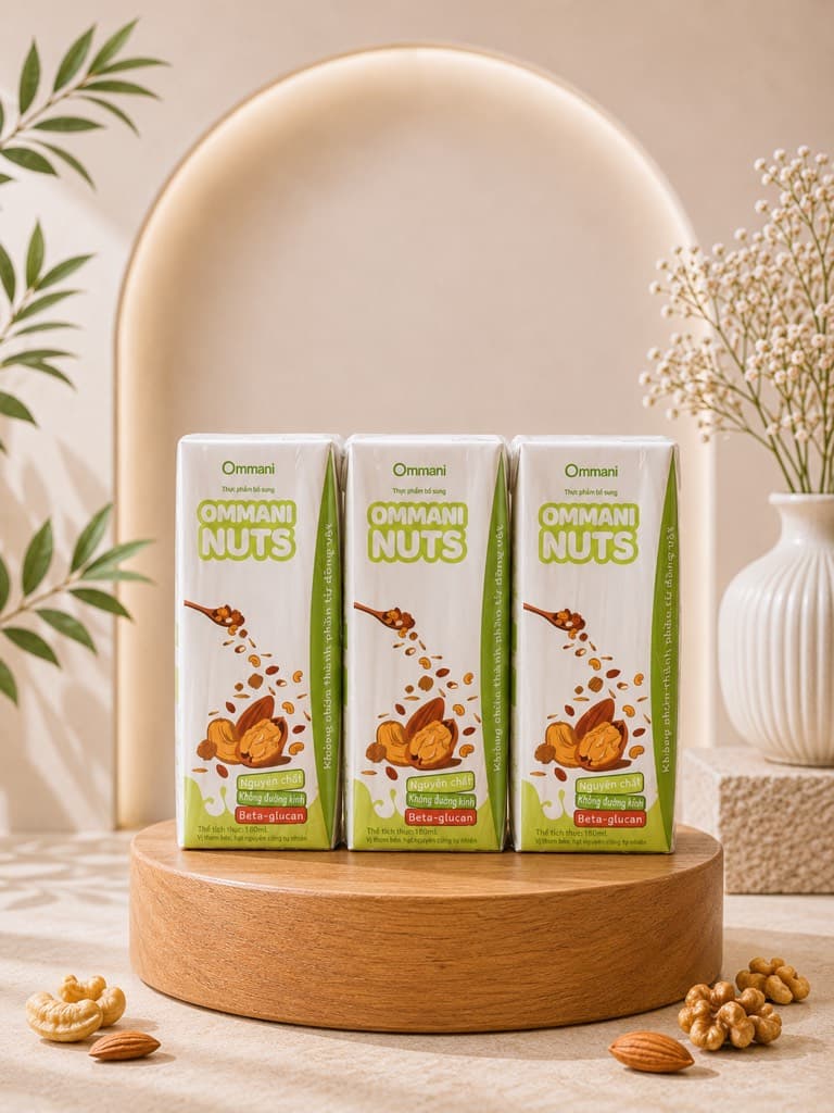 Sữa Thực Vật Ommani - Vỉ 3 Hộp