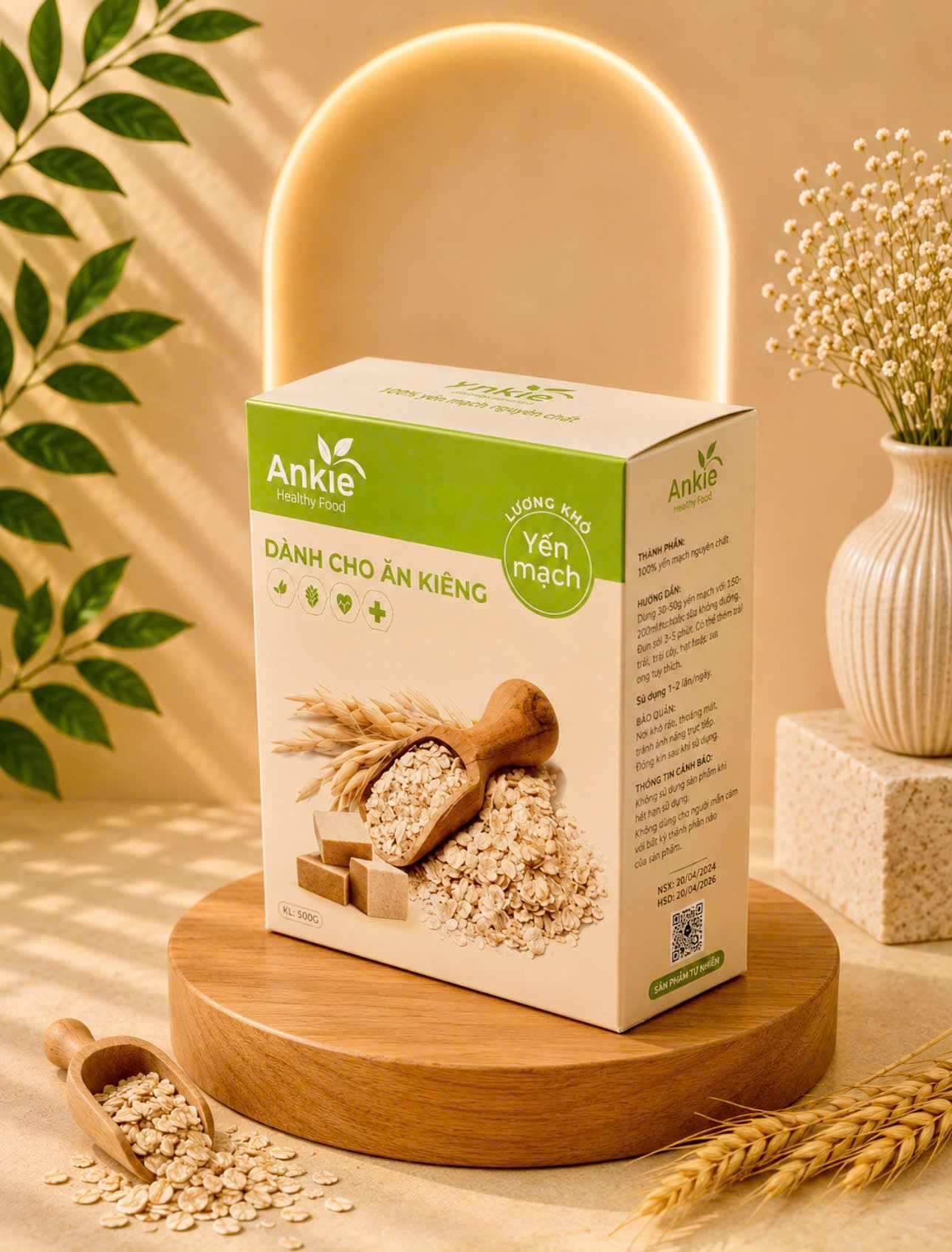 Lương Khô Yến Mạch ANKIE - 700gr
